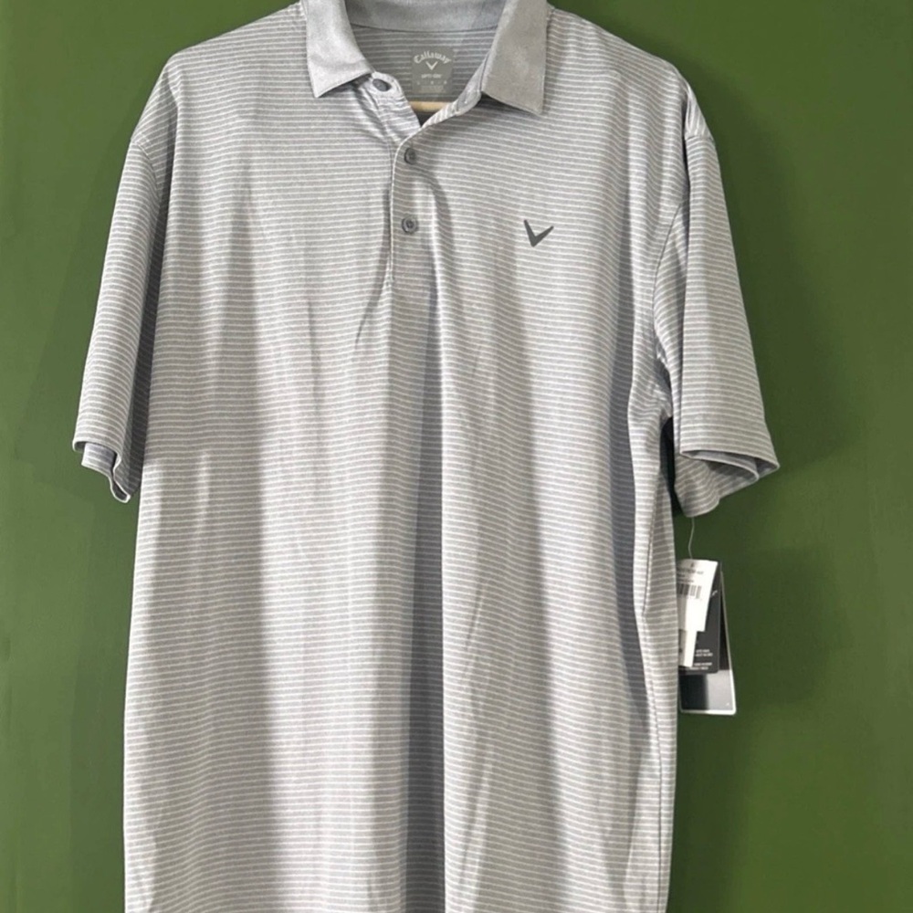 Callaway Men's Polo Shirt in Light Gray